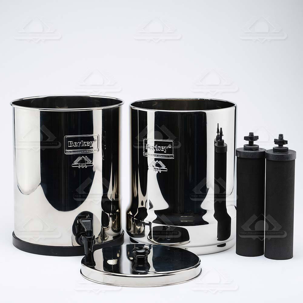 Royal Berkey Water Purification System with 2 Black & PF2 Fluoride Filters